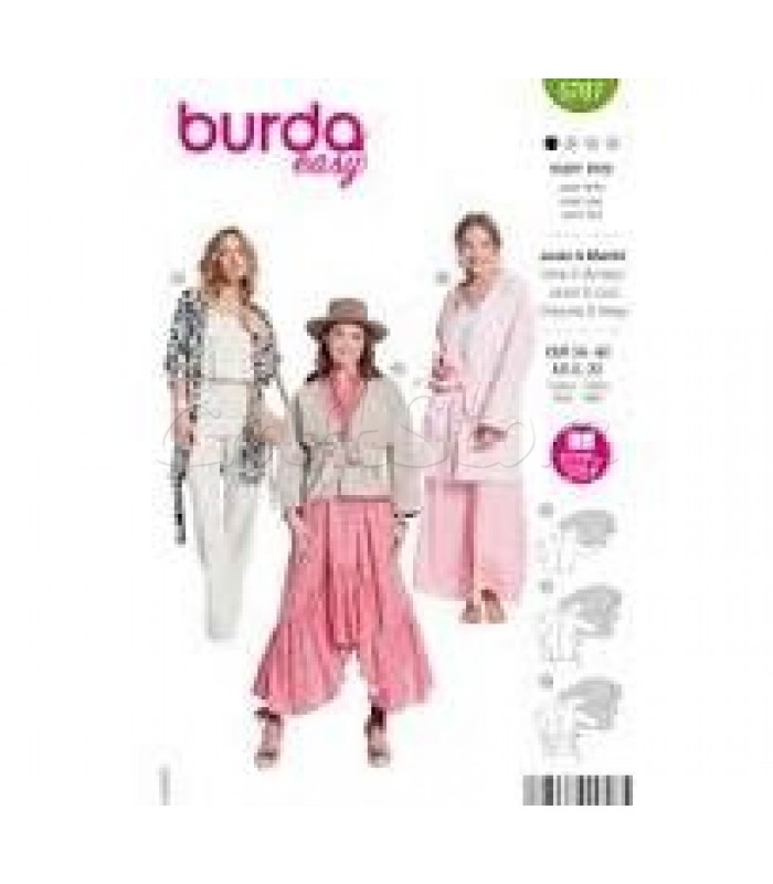 BURDA πατρόν  Jachet 5787